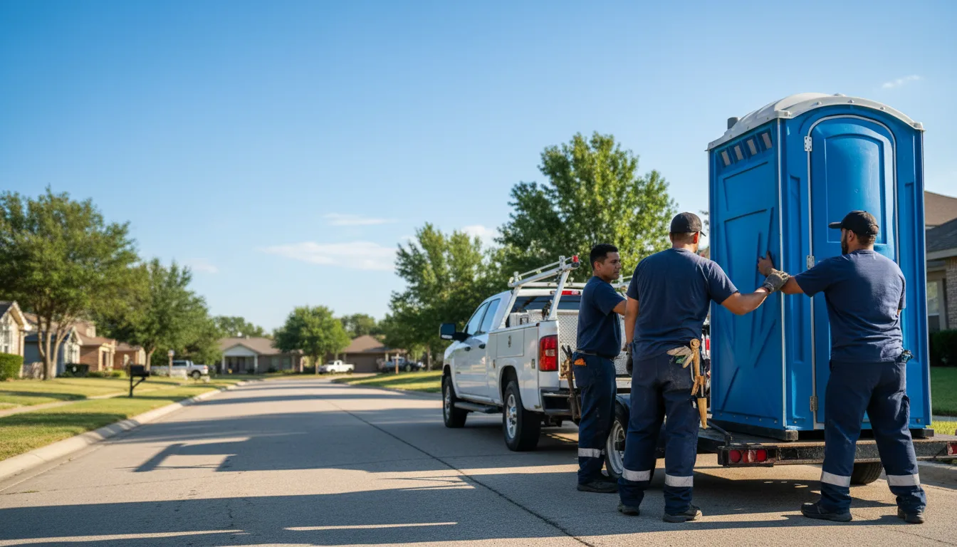Portable Toilet Rental in Saint Francisville, IL near me